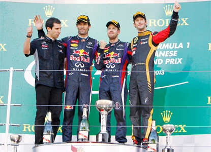 Sebastian Vettel wins Japanese Grand Prix