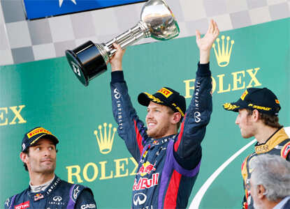 Sebastian Vettel wins Japanese Grand Prix