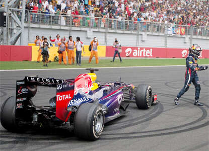 Vettel clinches 4th F1 title