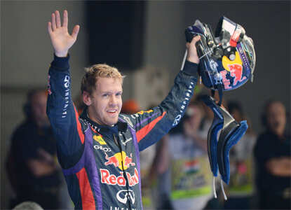 Vettel clinches 4th F1 title