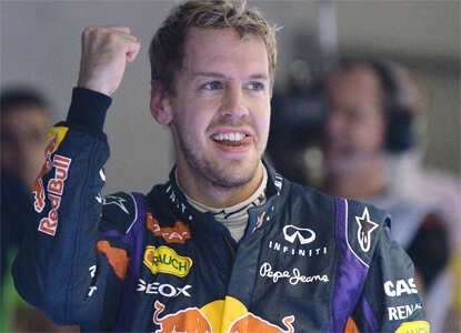Vettel clinches 4th F1 title