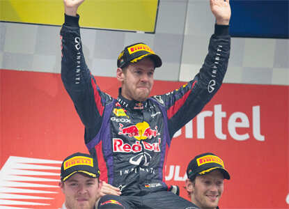 Vettel clinches 4th F1 title