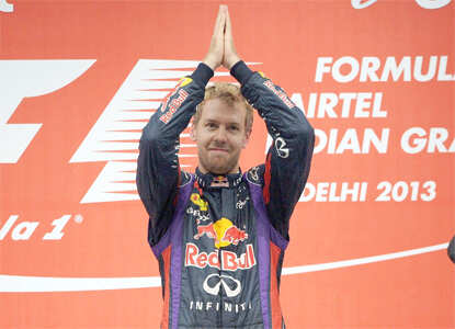 Vettel clinches 4th F1 title