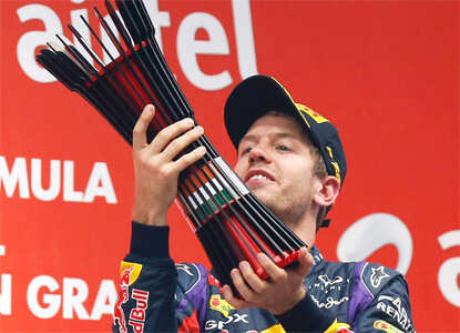 Vettel clinches 4th F1 title