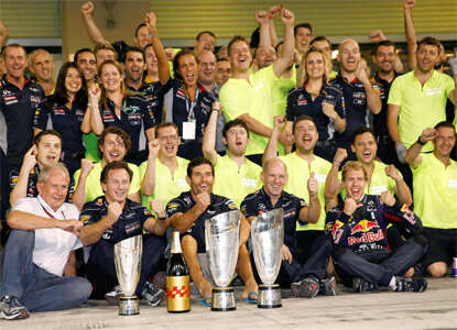 Sebastian Vettel wins Abu Dhabi Grand Prix