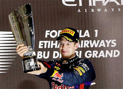Sebastian Vettel wins Abu Dhabi Grand Prix