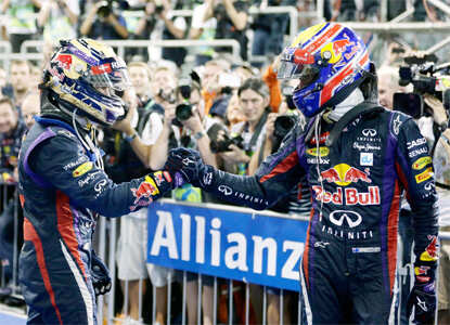 Sebastian Vettel wins Abu Dhabi Grand Prix