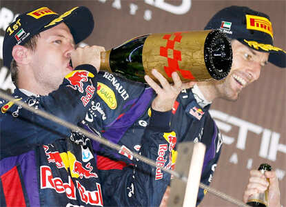 Sebastian Vettel wins Abu Dhabi Grand Prix