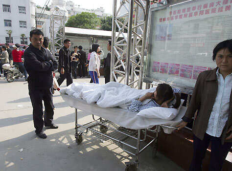 Hospital patients in Fuyang