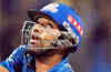 Rohit, Pollard power MI to 187/5 against RCB