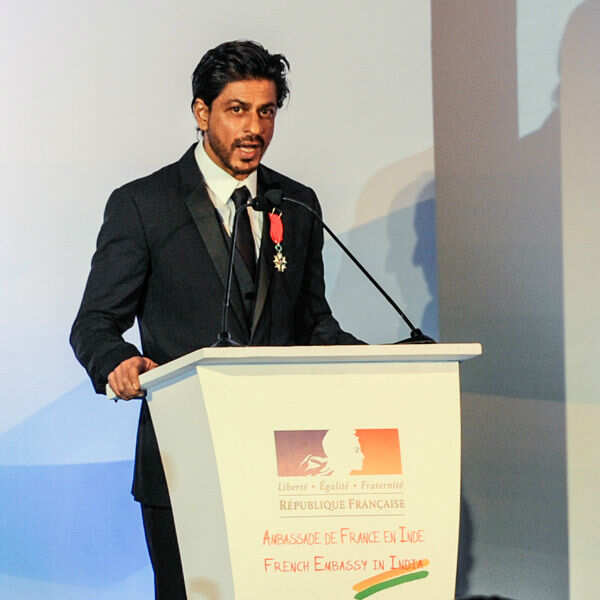 SRK awarded with top French honour!