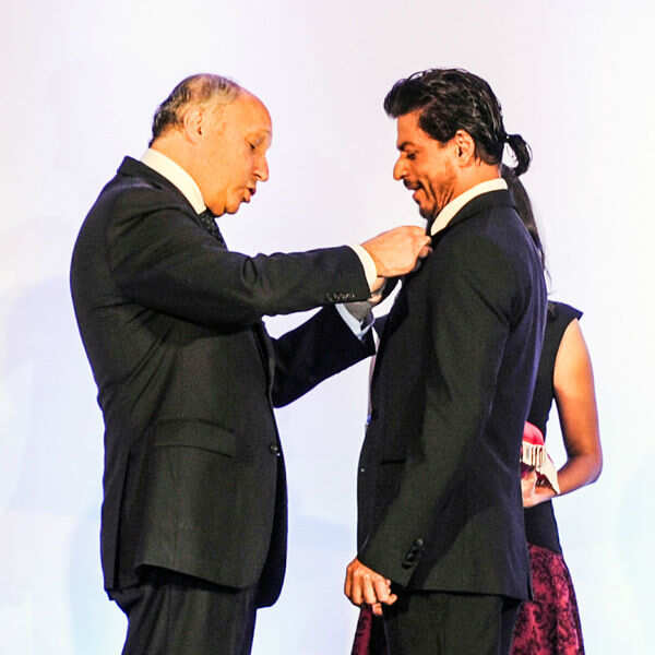 SRK awarded with top French honour!