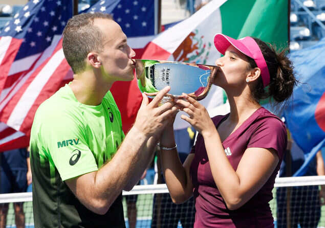 Sania Mirza and Bruno Soares