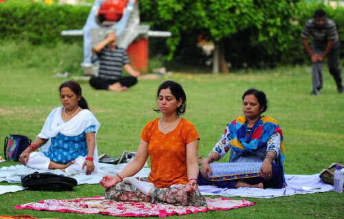 ​ITBP undergoes yoga training ahead of International Yoga Day