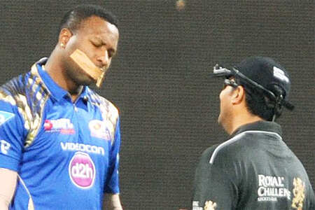 IPL flashback: Kieron Pollard's quirky protest