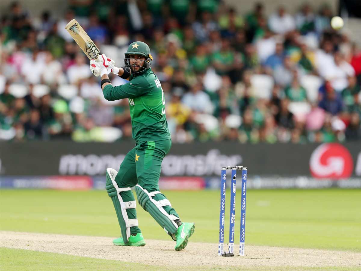 Wasim guided Pakistan with an unbeaten 49