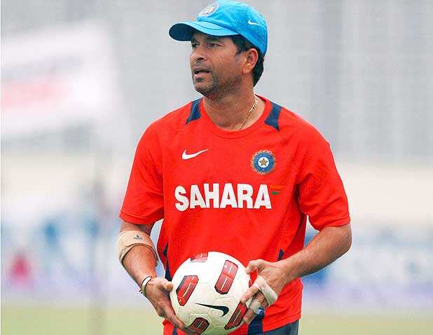 Indian team's practice session