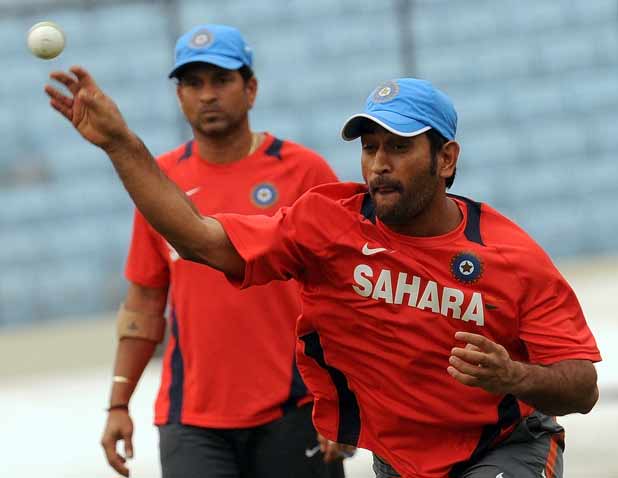 Indian team's practice session