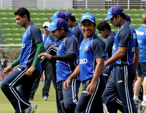 Bangladesh's training session