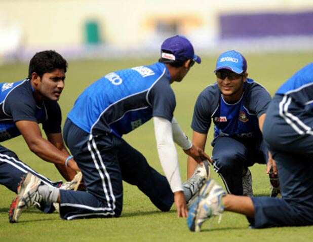 Bangladesh's training session