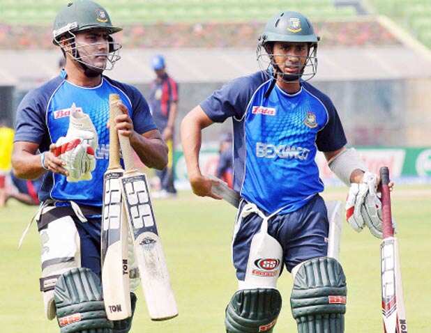 Bangladesh's training session