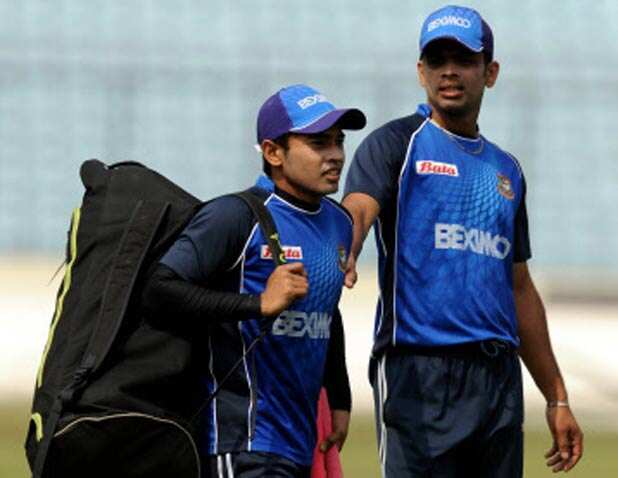 Bangladesh's training session