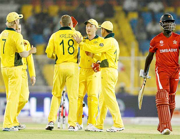 Australia vs Zimbabwe