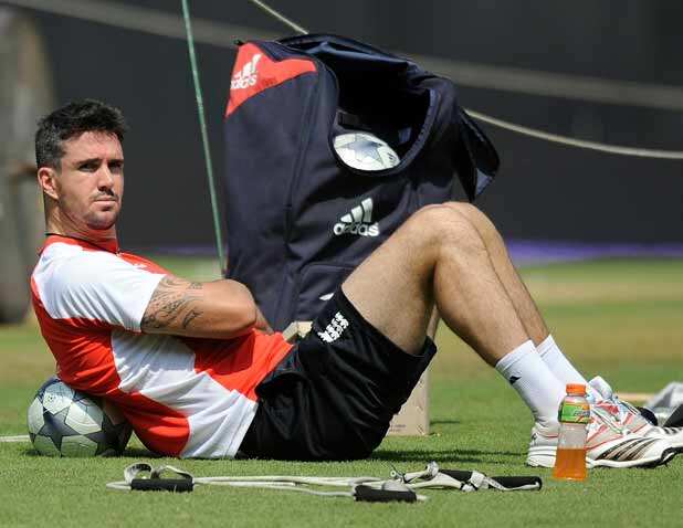 England-Netherlands practice session