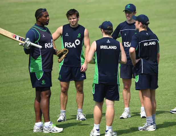 Bangladesh-Ireland practice session