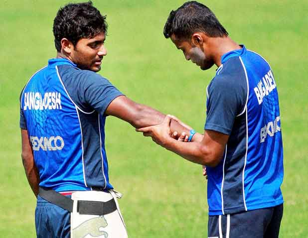 Bangladesh-Ireland practice session