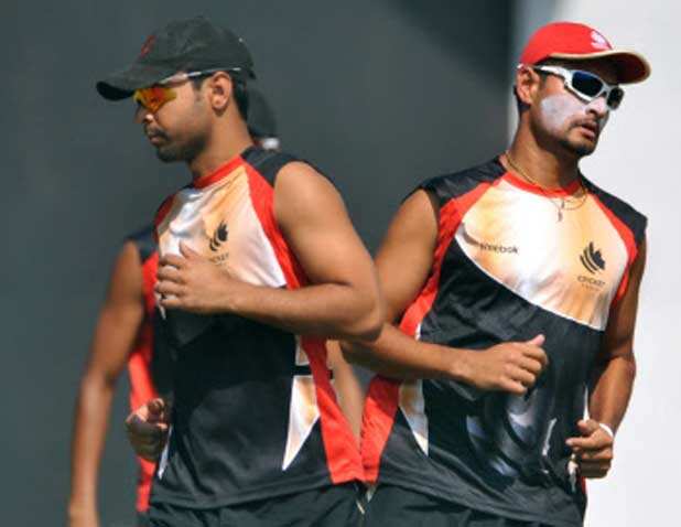Zimbabwe-Canada practice session