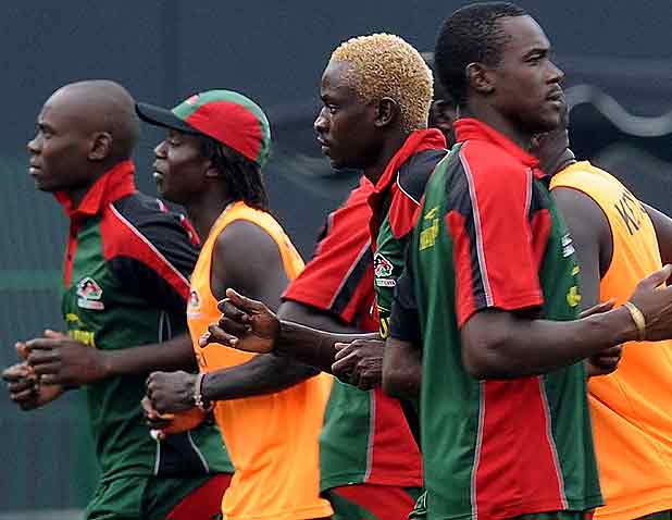 Sri Lanka-Kenya practice session 