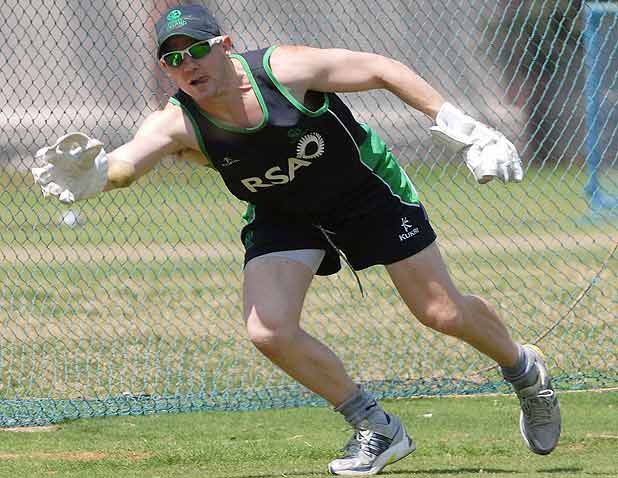 England-Ireland practice session