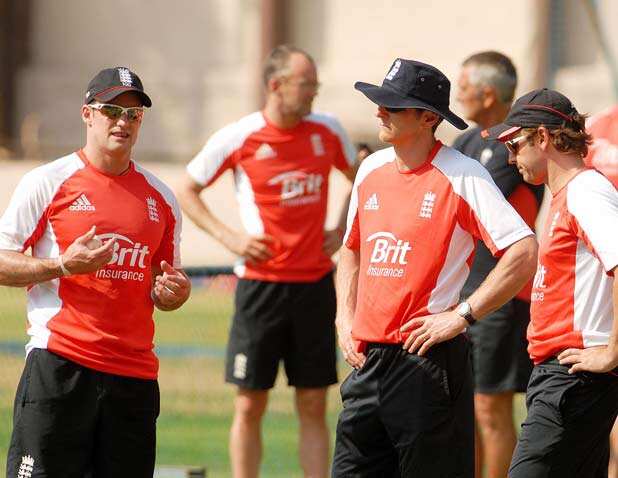 England-Ireland practice session