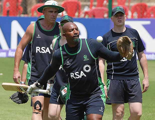 England-Ireland practice session