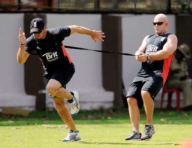 England-Ireland practice session