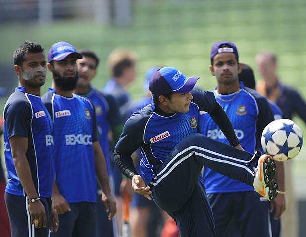 Bangladesh-West Indies practice session