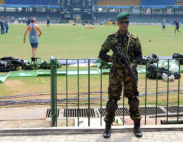 Sri Lanka-Australia practice session