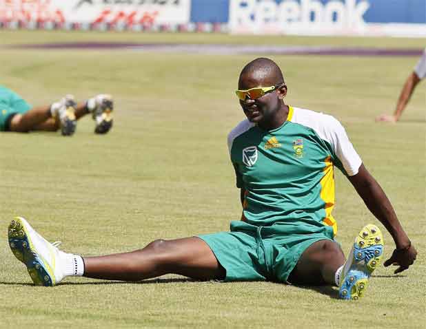 England-South Africa practice session