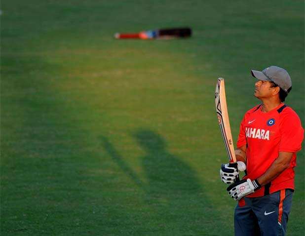 India-Netherlands practice session