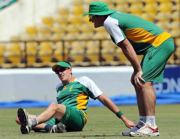 India-South Africa practice session