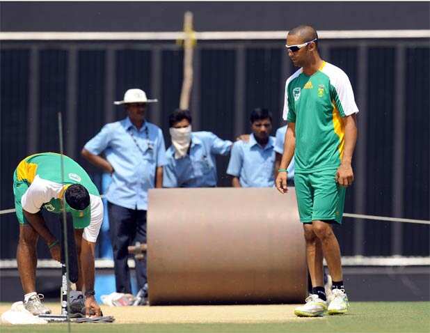 India-South Africa practice session