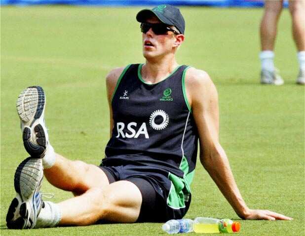 Ireland's practice session