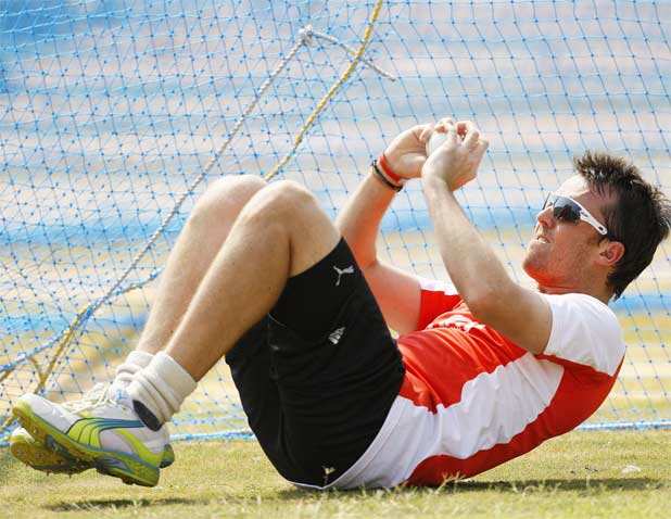 England-West Indies practice session
