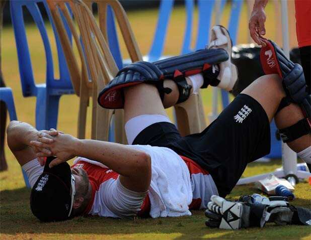 England-West Indies practice session
