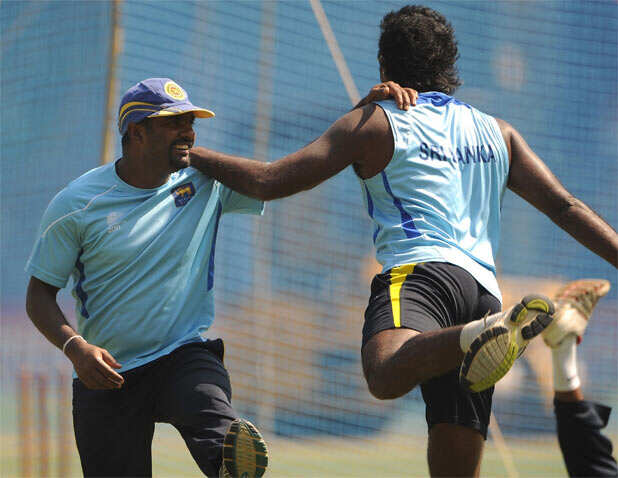 Sri Lanka-New Zealand practice session