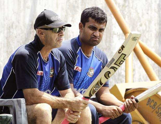 Bangladesh practice session