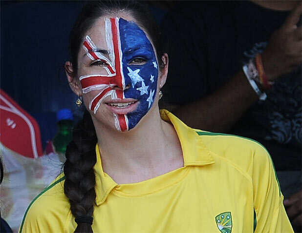 Colourful fans in Colombo