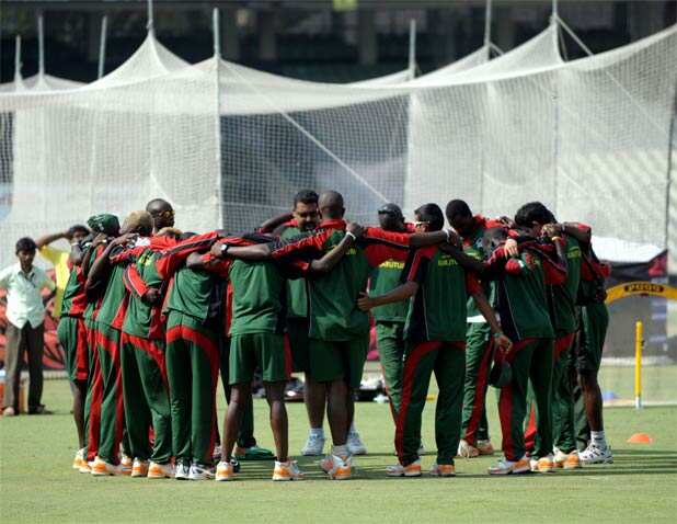 Kenya-Zimbabwe practice session