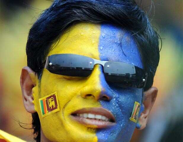 Flags and faces at World Cup